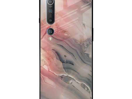 Pink And Grey Marble Glass Case For Xiaomi Mi 10 Pro Online Sale