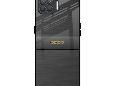 Grey Metallic Glass Case For Oppo F17 Pro For Discount