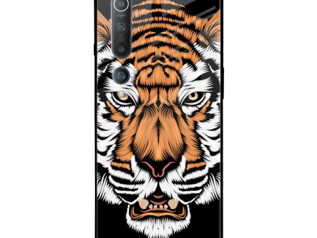 Angry Tiger Glass Case For Xiaomi Mi 10 Pro Online Sale