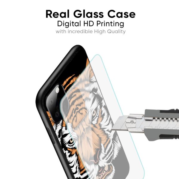 Angry Tiger Glass Case For Xiaomi Mi 10 Pro Online Sale