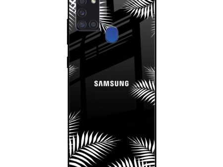 Zealand Fern Design Glass Case For Samsung Galaxy A21s Online Sale