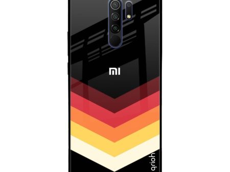 Abstract Arrow Pattern Glass Case For Redmi 9 prime For Discount