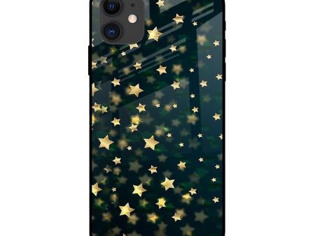 Dazzling Stars Glass Case For iPhone 12 For Discount