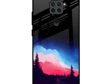 Drive In Dark Glass Case For Redmi Note 9 Sale