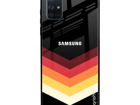 Abstract Arrow Pattern Glass Case For Samsung Galaxy A71 Discount