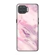 Diamond Pink Gradient Glass Case For Oppo F17 Pro Fashion