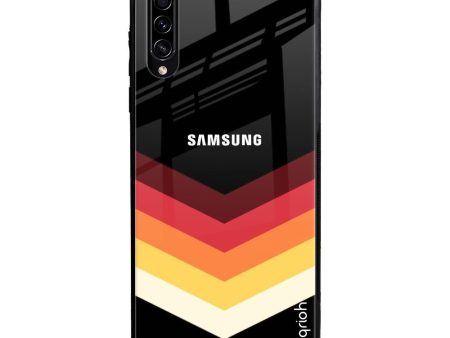 Abstract Arrow Pattern Glass Case For Samsung Galaxy A50s Hot on Sale