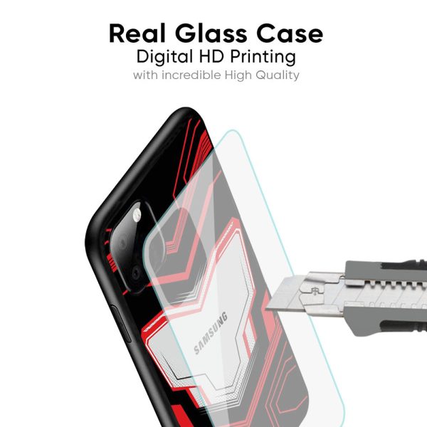 Quantum Suit Glass Case For Samsung Galaxy A50 Online