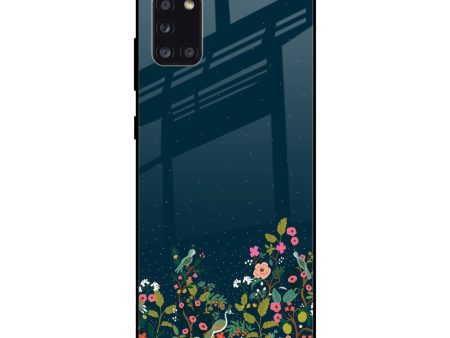 Small Garden Glass Case For Samsung Galaxy A31 Cheap