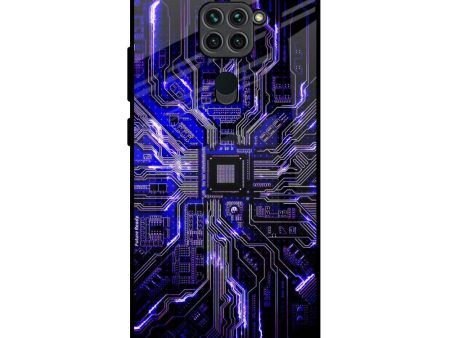 Techno Color Pattern Glass Case For Redmi Note 9 For Discount