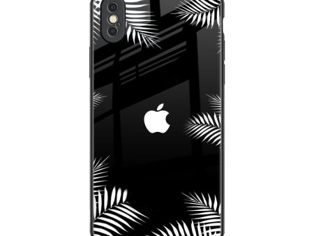 Zealand Fern Design Glass Case For iPhone XS Cheap