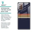 Tricolor Stripes Glass Case For Samsung Galaxy Note 20 For Cheap