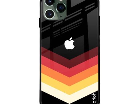 Abstract Arrow Pattern Glass Case For iPhone 11 Pro Max Sale