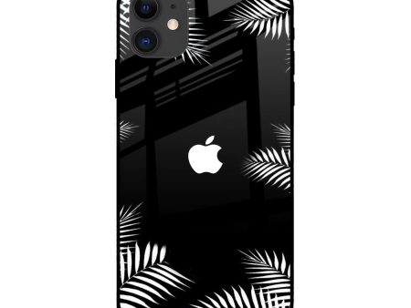 Zealand Fern Design Glass Case For iPhone 12 Fashion