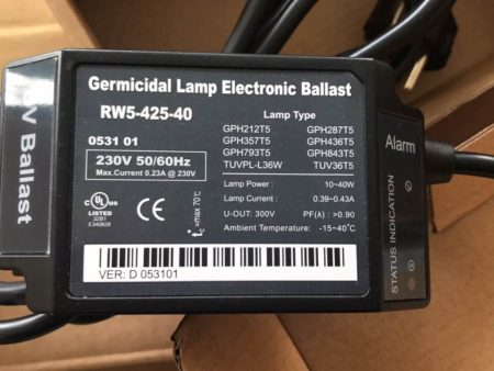 RW5-425-40 10 -40 W Germicidal ballast For Discount