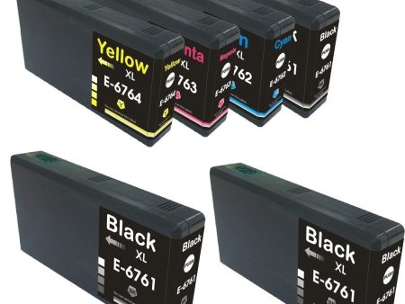 6PK Epson T676XL T676XL120, T676XL220, T676XL320, T676XL420 Compatible Ink Cartridges Hot on Sale